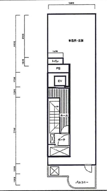 竹村ビル7F 間取り図