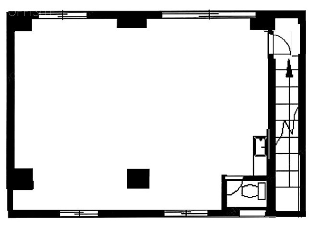 ネオ荒木町ビル2F 間取り図