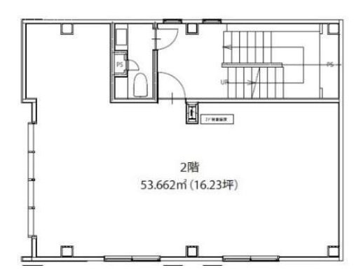 First Enomotoビル2F 間取り図