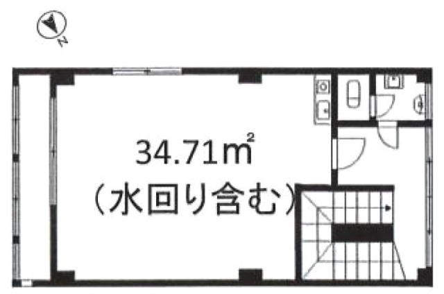 羽生ビル2F 間取り図