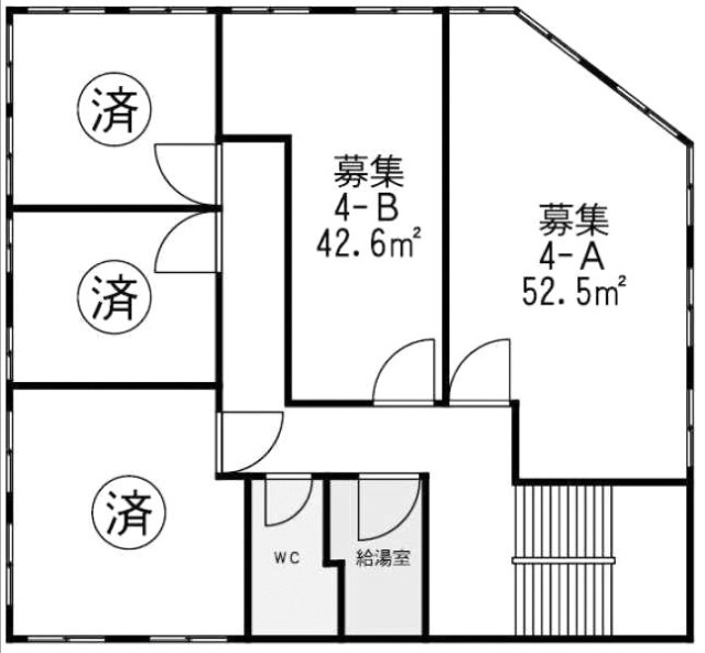 井上ビルA 間取り図