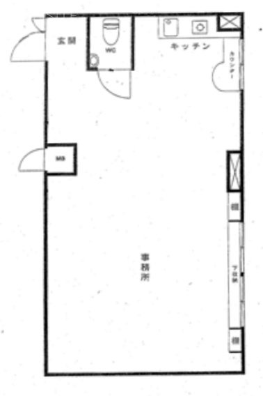 朝日関口マンション1F 間取り図