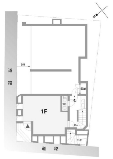 芙蓉Ⅲビル1F 間取り図