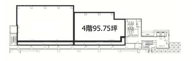 日本経済新聞社南砂別館事務所棟 間取り図