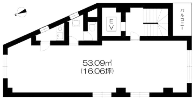 本郷ビル2F 間取り図