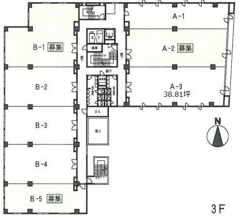 ハイネスロフティA3 間取り図