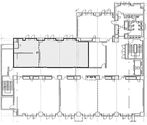 池坊東京会館5F 間取り図