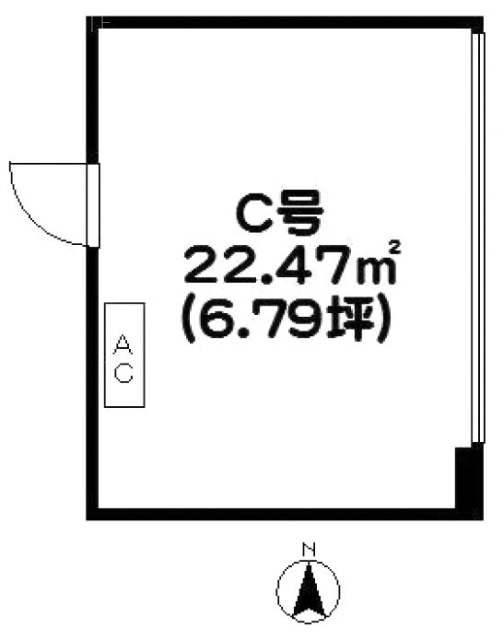 パンデコンビルC 間取り図