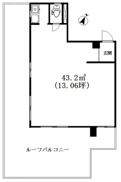 正和ビル5F 間取り図
