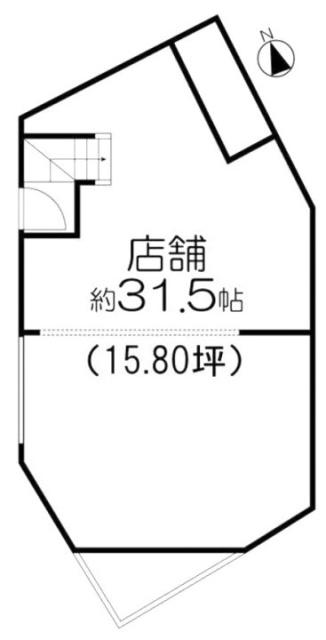 エクレール上落合101 間取り図