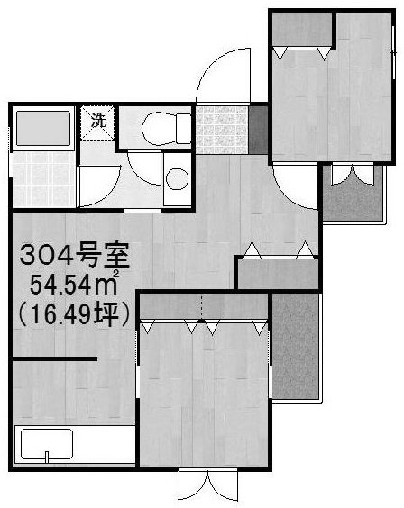 CITYCOURT南池袋ビル304 間取り図