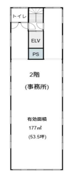 匯金・本駒込ビル2F 間取り図