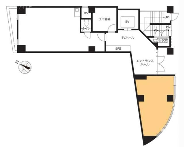 VORT渋谷道玄坂6F 間取り図