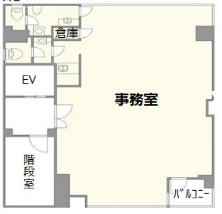 CHIYODAビル2F 間取り図