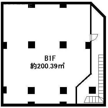西麻布ヒルズB1F 間取り図