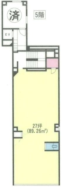 東映堂ビル5F 間取り図