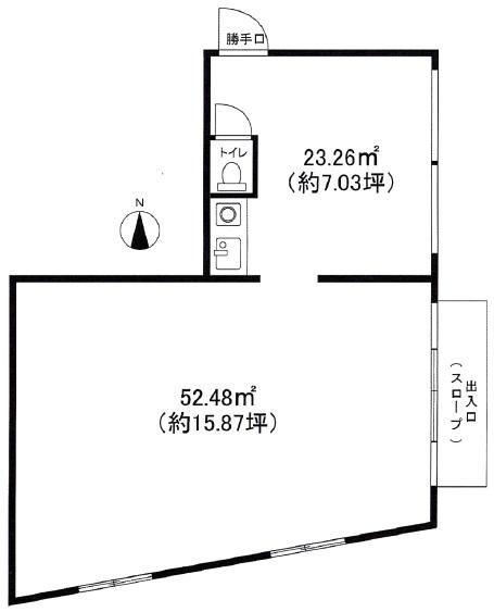 ネイブル世田谷ビル101 間取り図