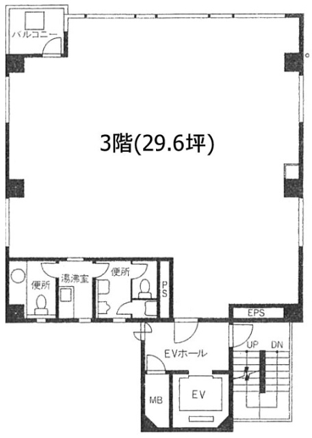 エヌ・エービル3F 間取り図