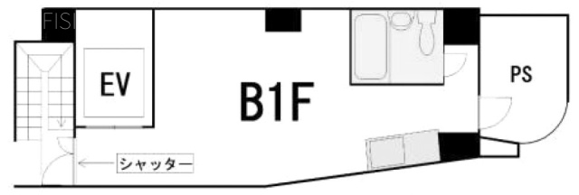池袋ロイヤルウエスビルB1F 間取り図