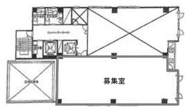 関内JSビル501 間取り図