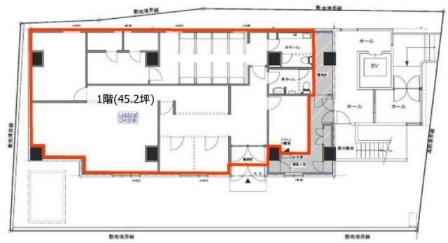 ヴェルス本八幡101 間取り図