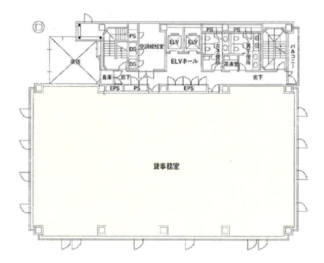 大崎CNビル2F 間取り図