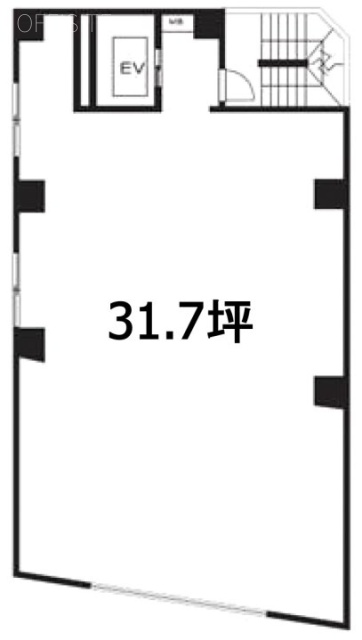 武田ビル3F 間取り図