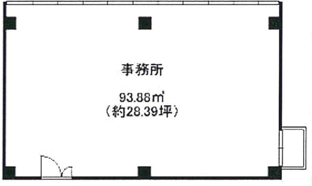 山城屋ビルA 間取り図