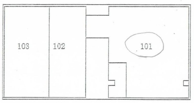 芝三勝ビル101 間取り図