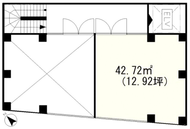 OZ原宿ビルB 間取り図