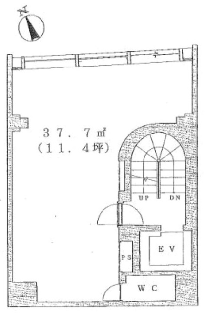 藤沢ビル4F 間取り図