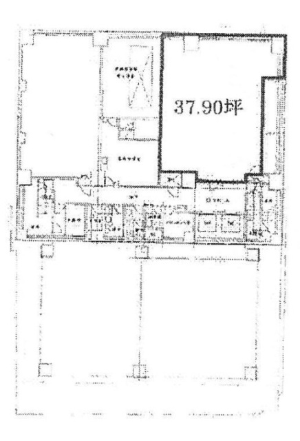 AーPLACE渋谷南平台B1F 間取り図