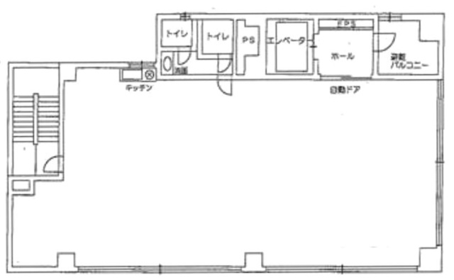 錦町司ビル5F 間取り図