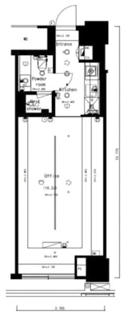 theSOHO1003 間取り図