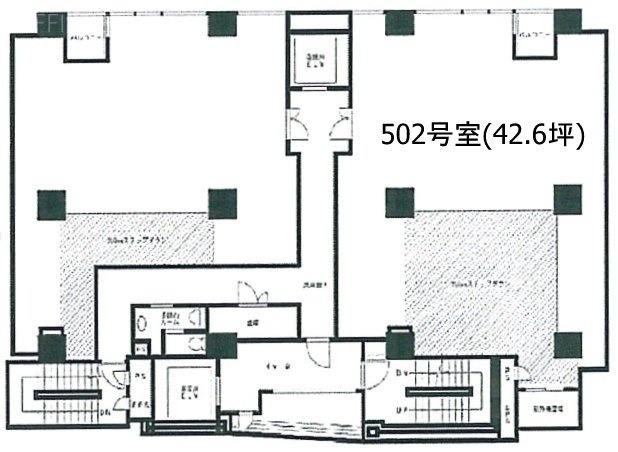 メトロタワー山下町ビル502 間取り図