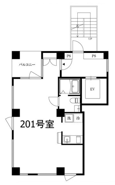 Y-5 Yamagataya201 間取り図