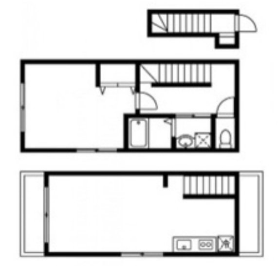 セレ初台202 間取り図