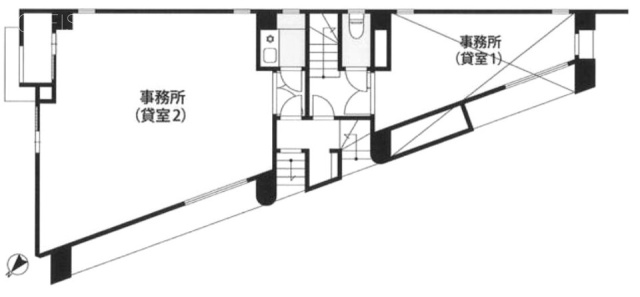 パインヒルⅡ202 間取り図