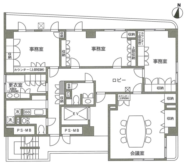 サニープラザ新宿御苑9F 間取り図