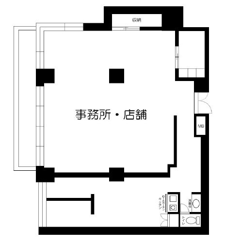 ツインパレスビル202 間取り図