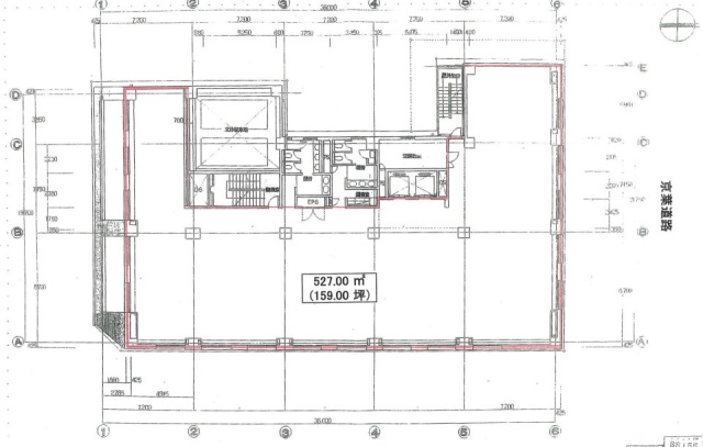 日土地亀戸ビル5F 間取り図