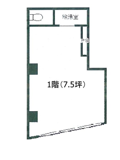 石川ビル1F 間取り図