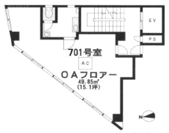 寿ビル701 間取り図