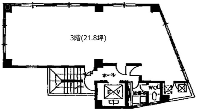 八重洲長岡ビル3F 間取り図