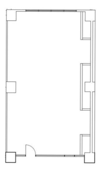 機械振興会館B201-3 間取り図