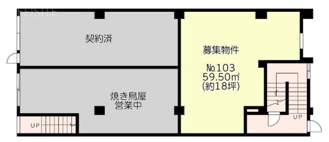 三洋ビル103 間取り図