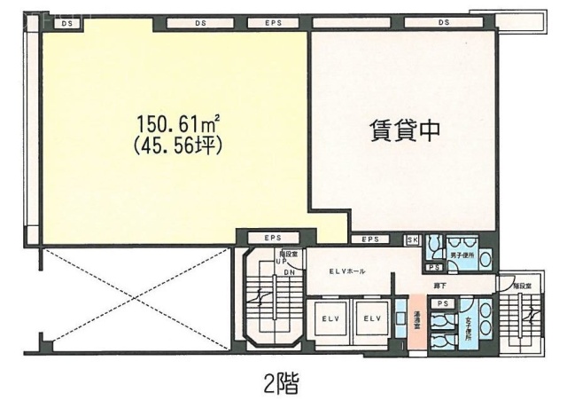 新橋六丁目(フロンテック新橋スタジオ)ビル3F 間取り図