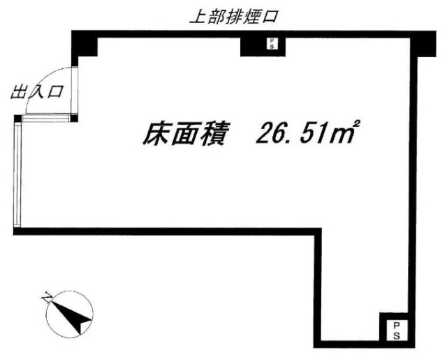 エルダー高輪1F 間取り図