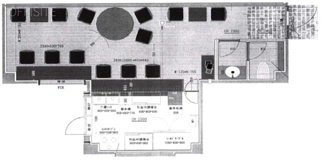 グレース橋谷田ビル1F 間取り図
