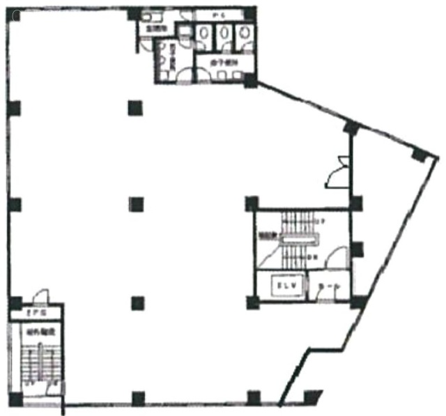 湯島三友ビル2F 間取り図